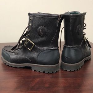 Polo Ralph - Westbrook Briarwood Leather Boots NWT